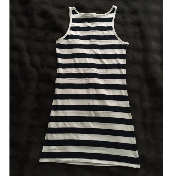 Chelsea Football Club (Soccer) Blue & White Stripe Dress (US 8 / UK 12) - NWOT - Picture 4 of 5